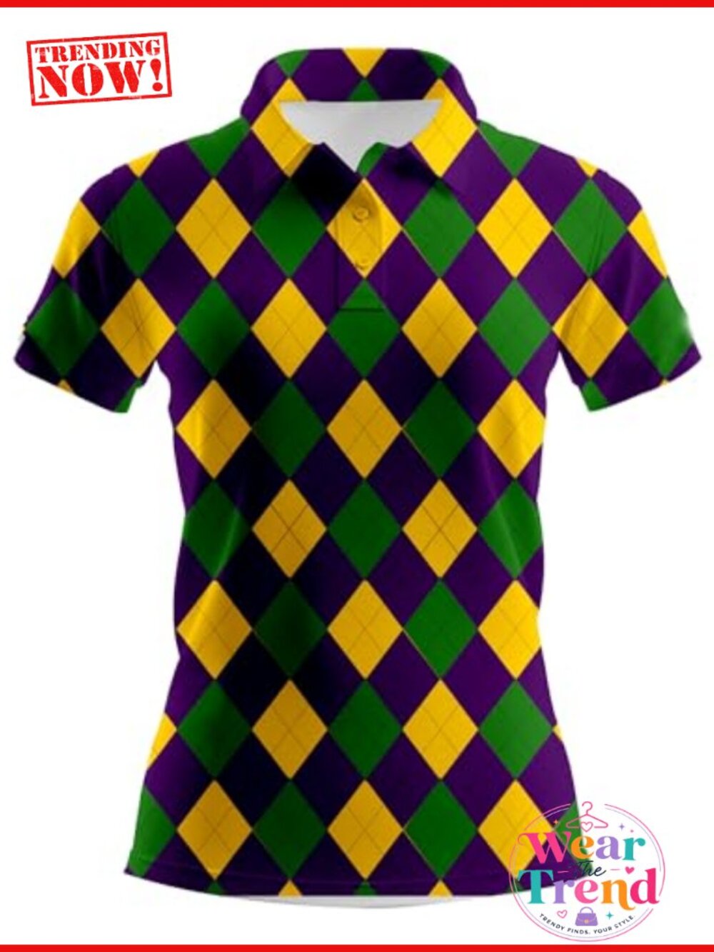 Womens Golf Polo Short Sleeve 3-Button Dry Fit Athletic Tennis Shirt